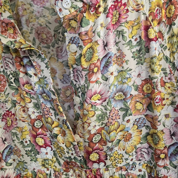 Floral Print Maxi Dress - Picture 2 of 5